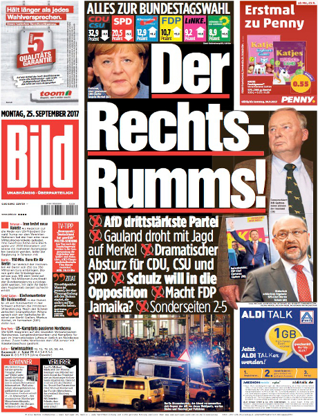 Titelseiten-Check zur Bundestagswahl - DWDL.de