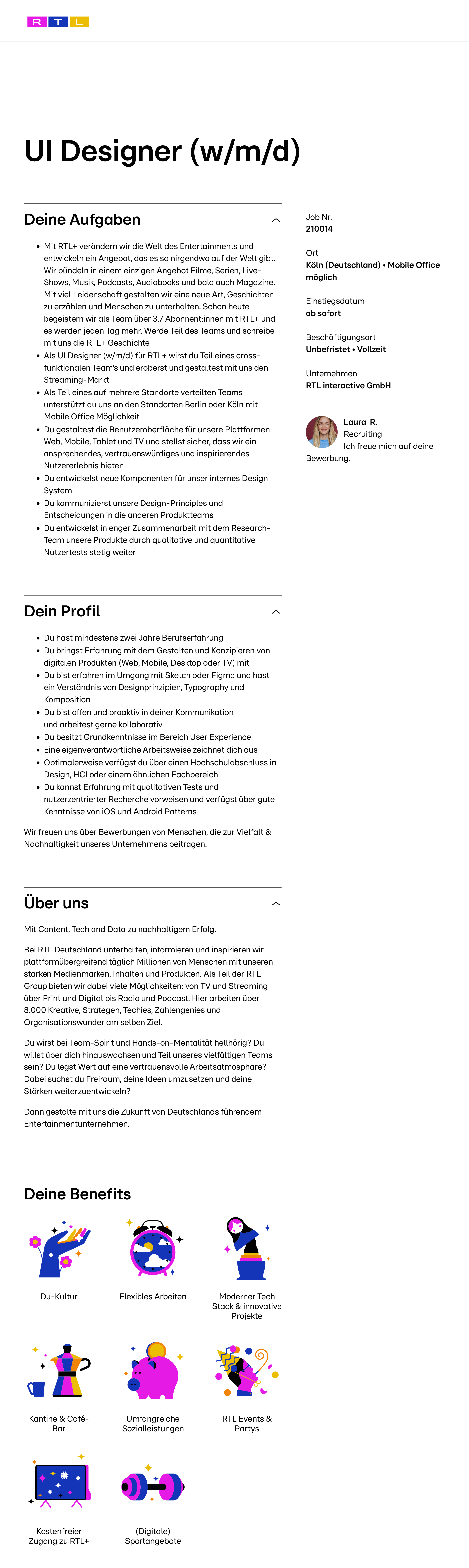 UI Designer (w/m/d)