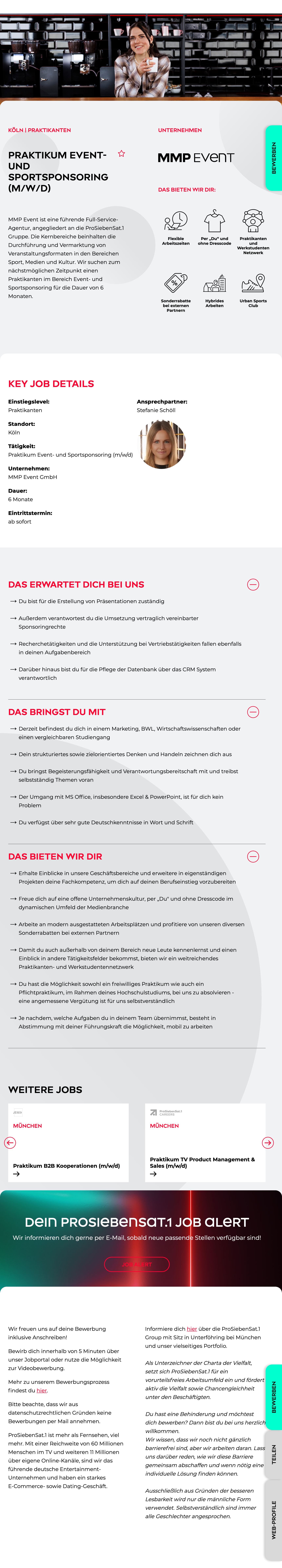 Praktikum Vermarktung (m/w/d)