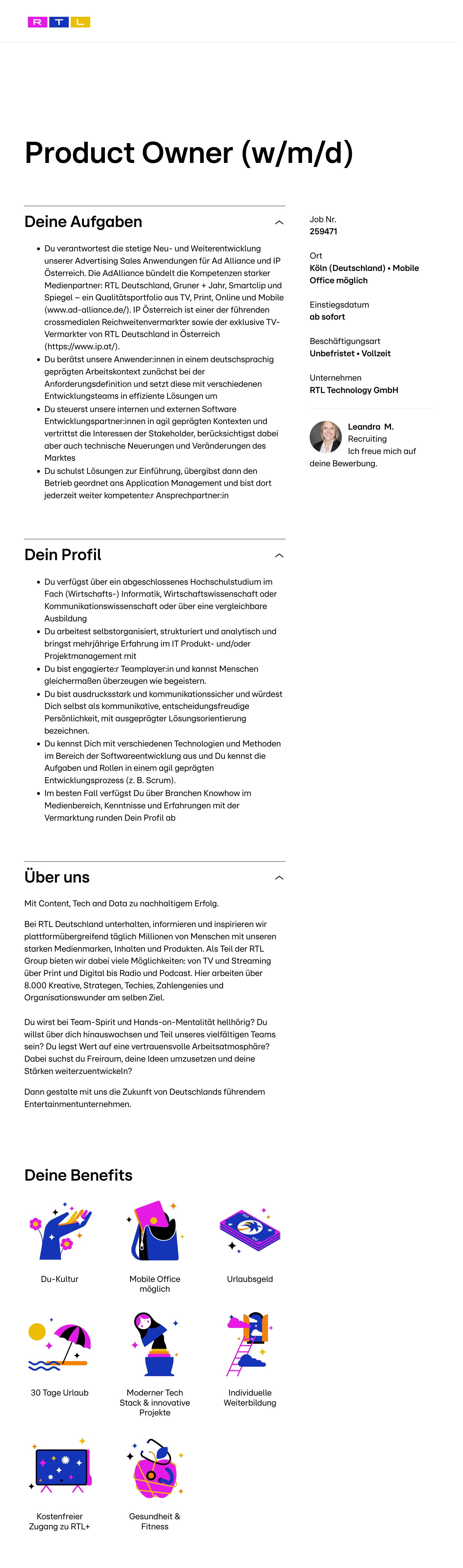 Product Owner (w/m/d)