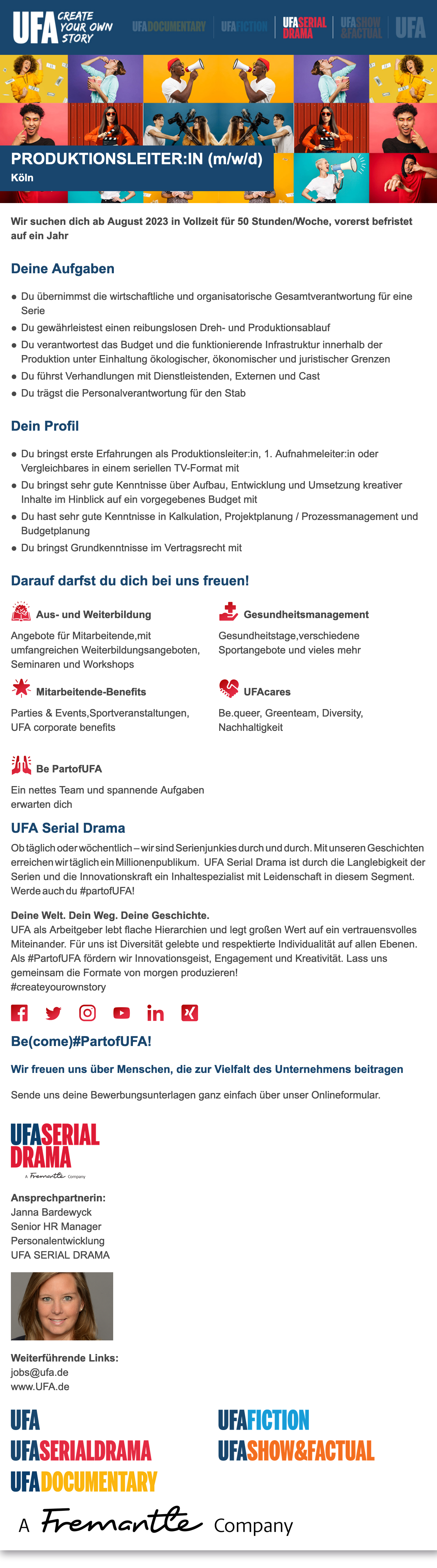 Produktionsleiter:in (m/w/d)