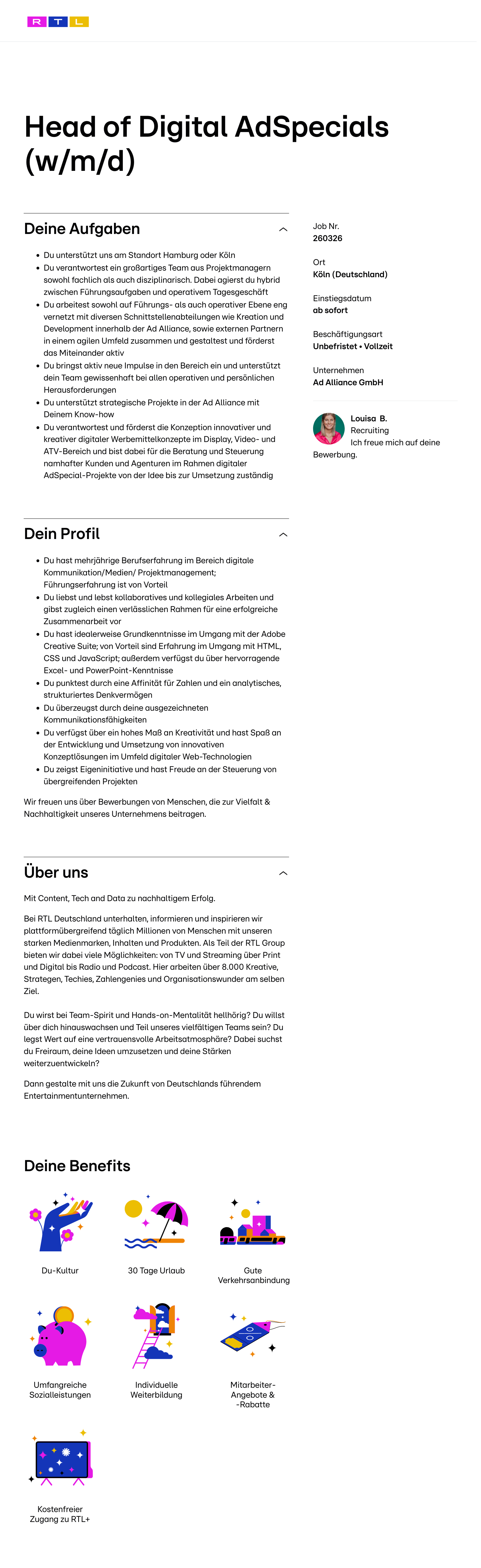Head of Digital AdSpecials (w/m/d)