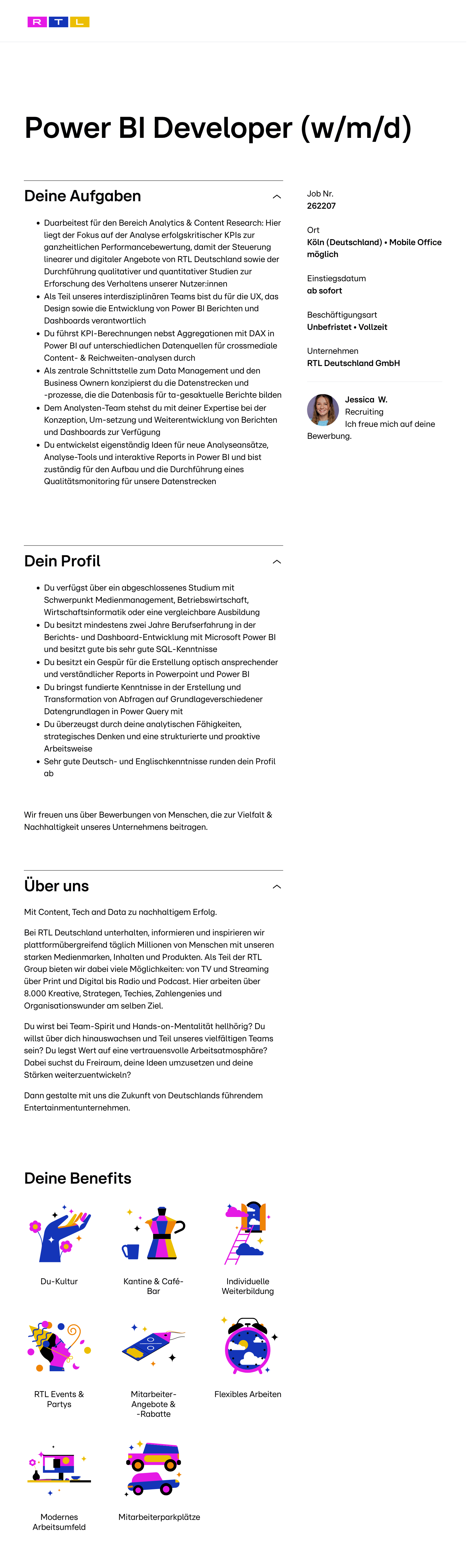 Power BI Developer (w/m/d)