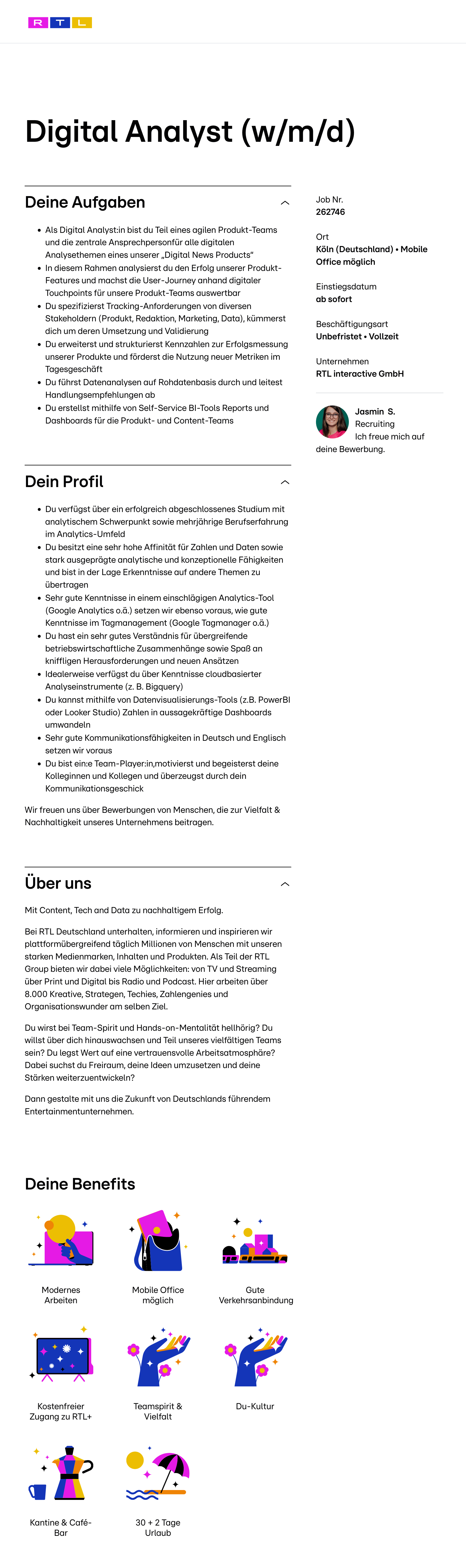 Digital Analyst (w/m/d)