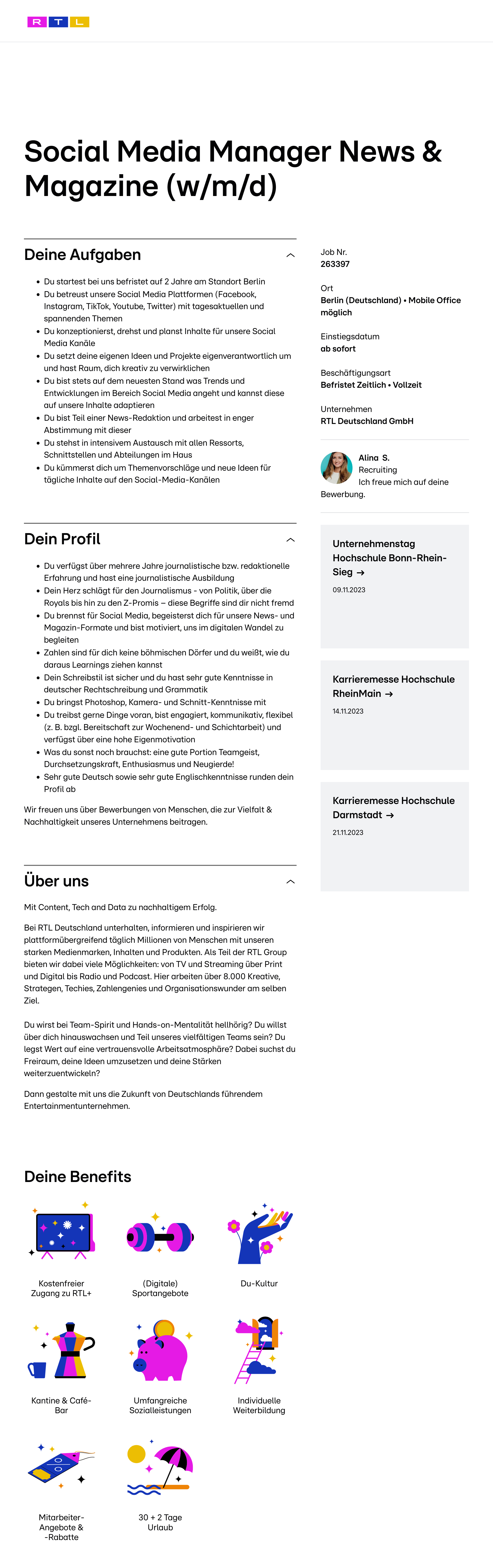 Social Media Manager News & Magazine (w/m/d)