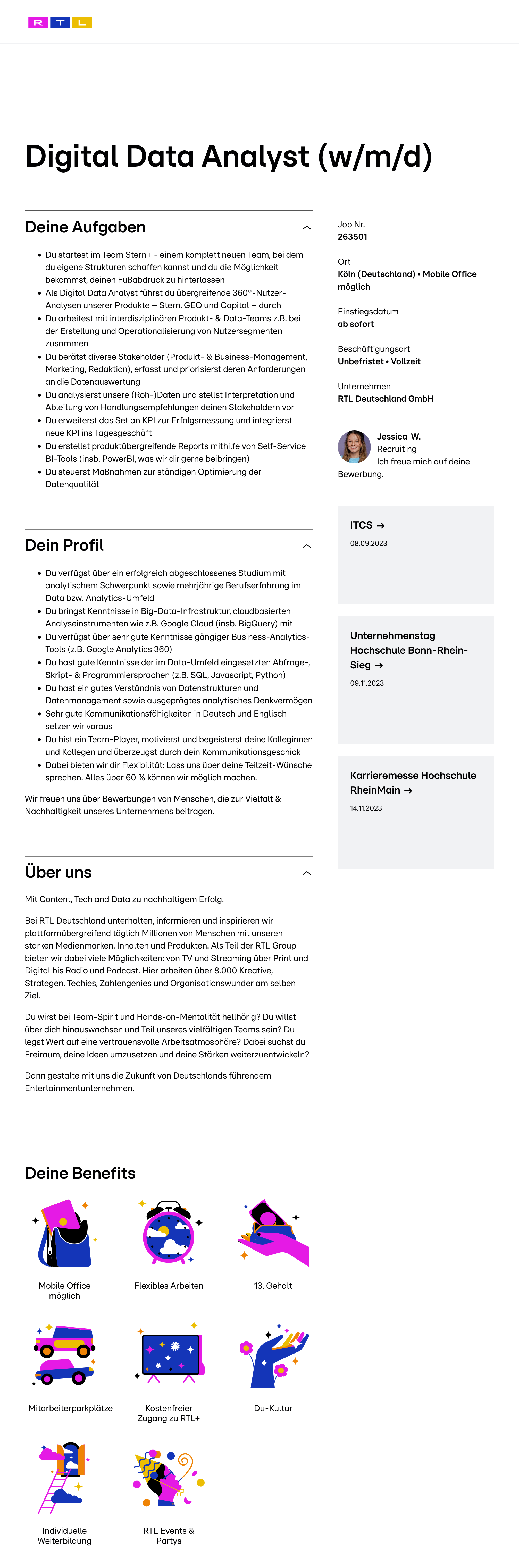 Digital Data Analyst (w/m/d)