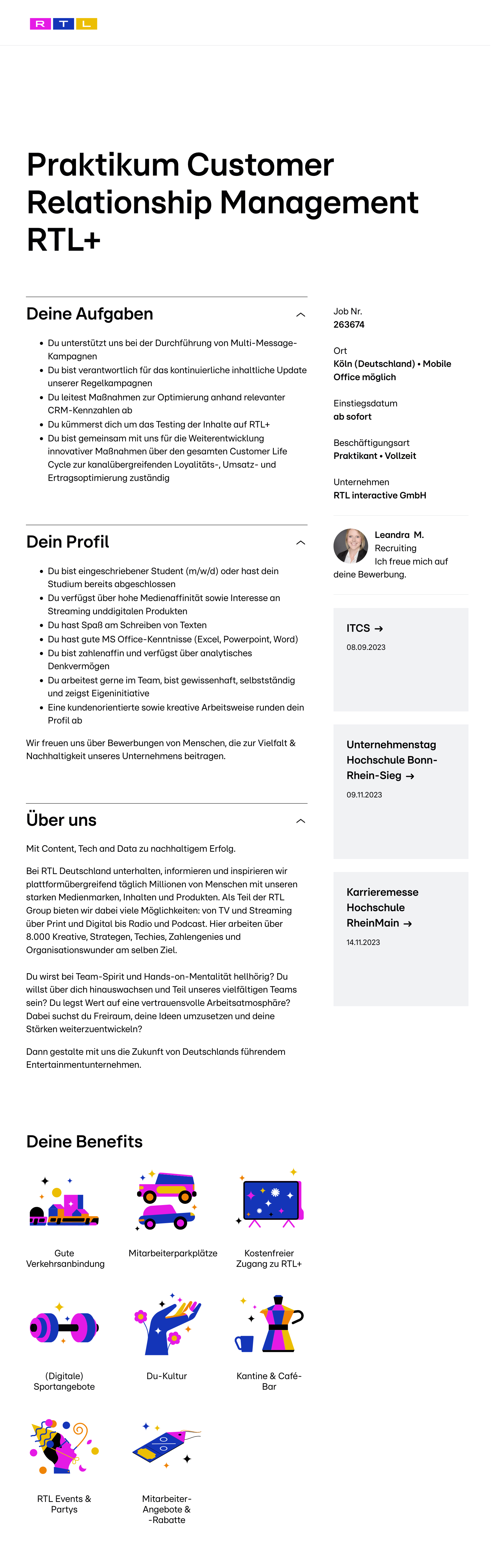 Praktikum Customer Relationship Management RTL+