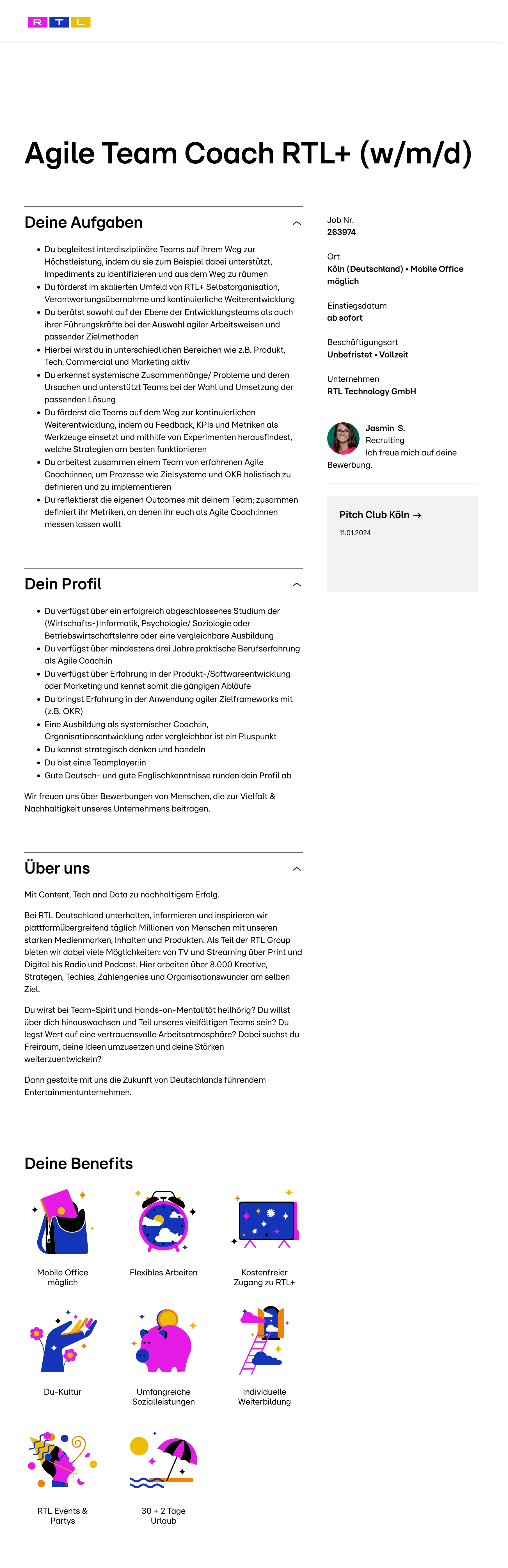 Agile & OKR Coach (w/m/d)