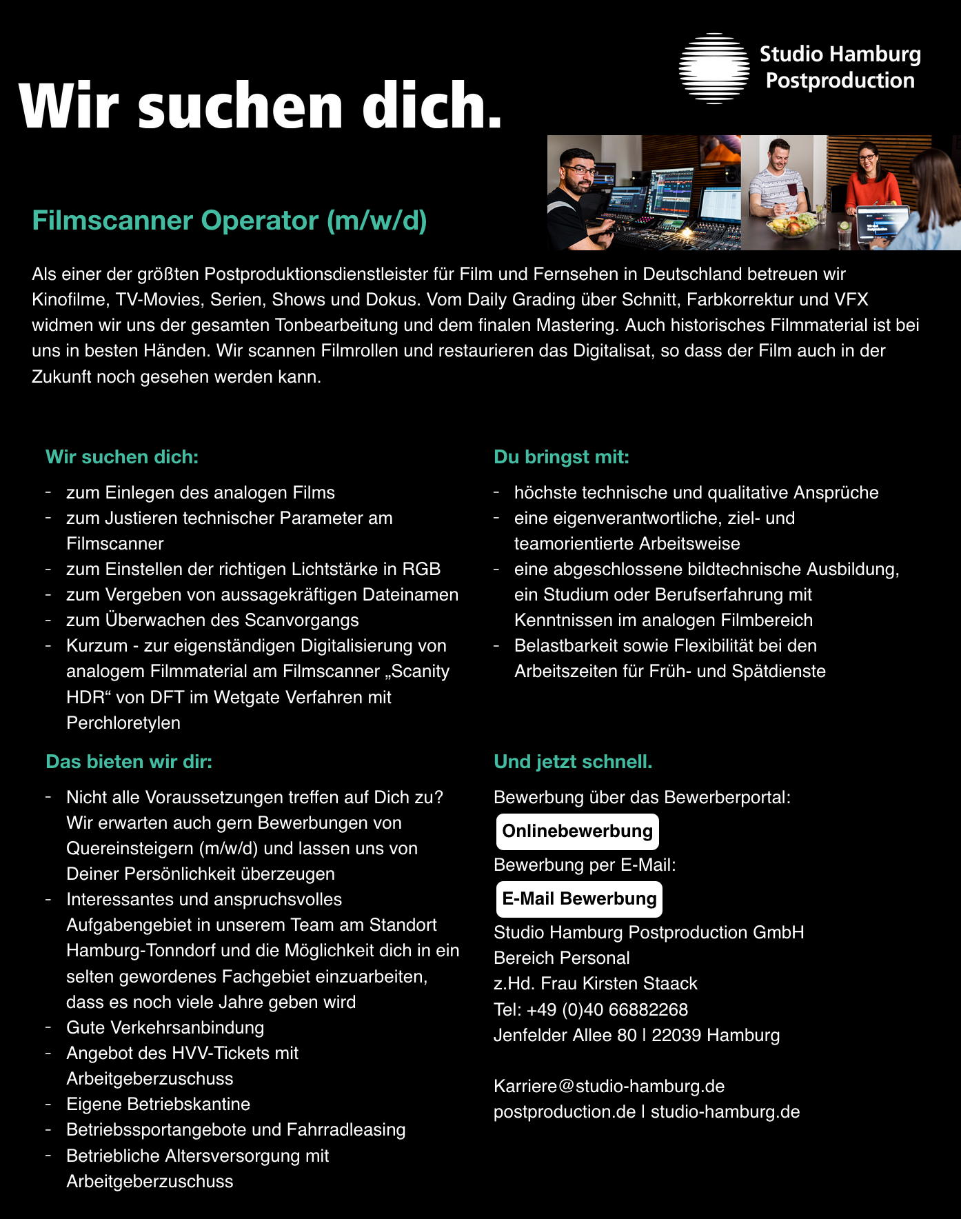 Filmscanner Operator (m/w/d)