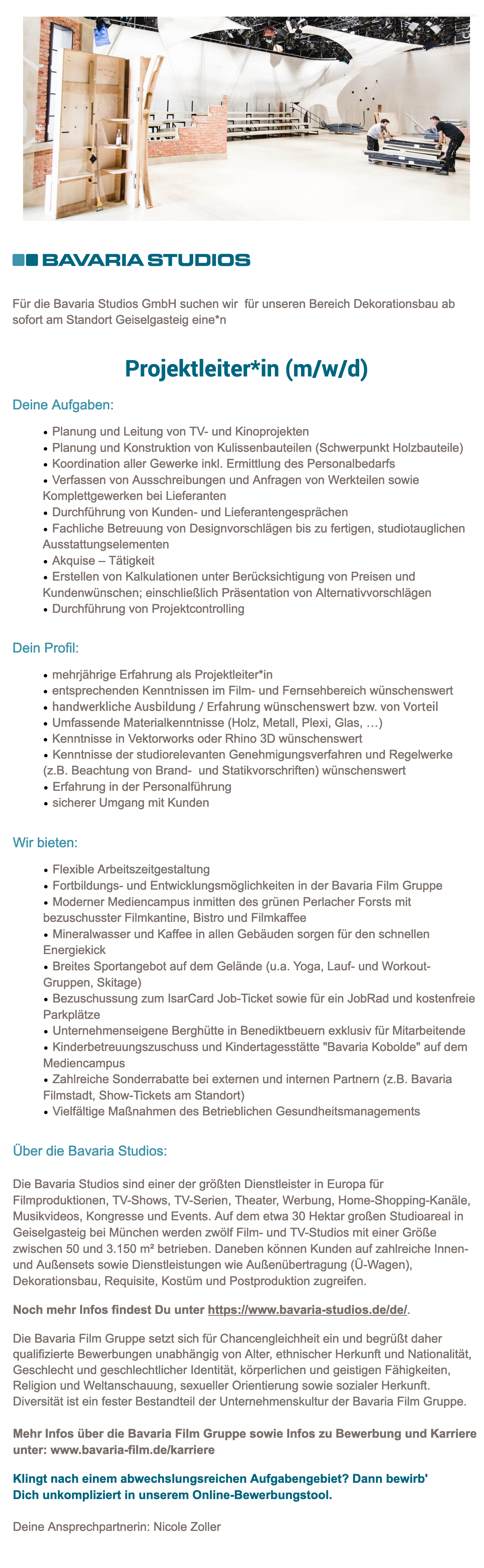 Projektleiter*in (m/w/d)