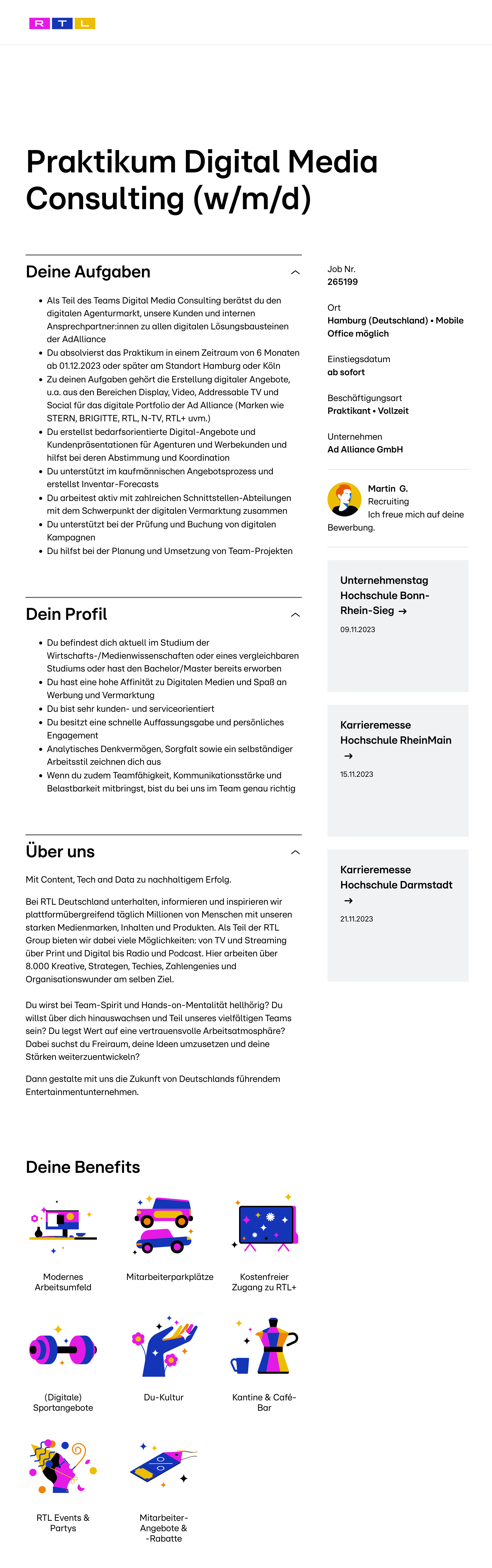 Praktikum Digital Media Consulting (w/m/d)