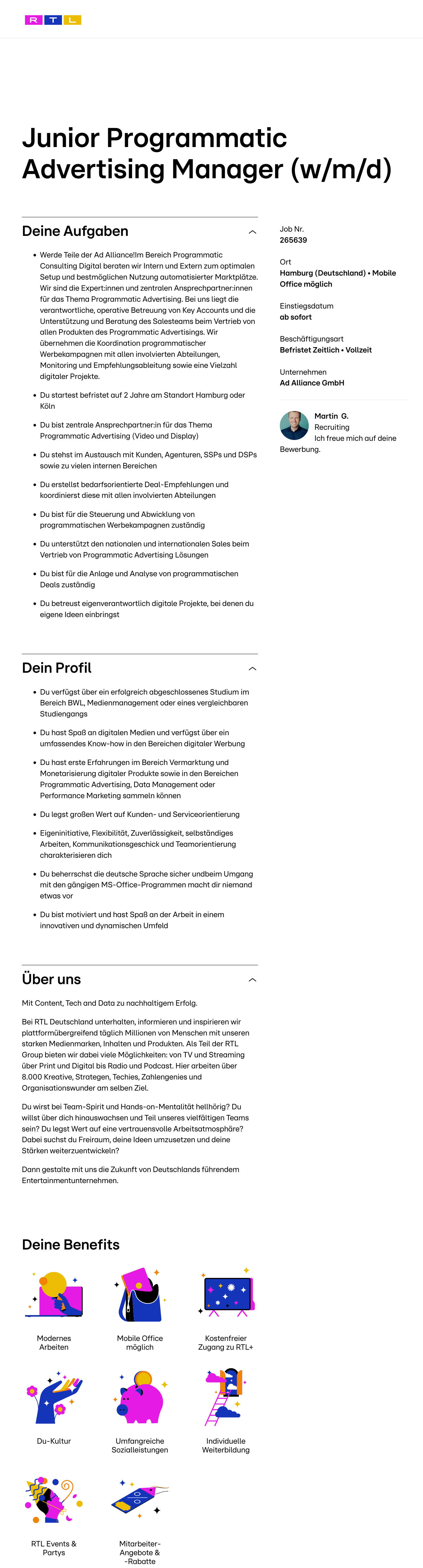 Programmatic Consultant Digital (w/m/d)