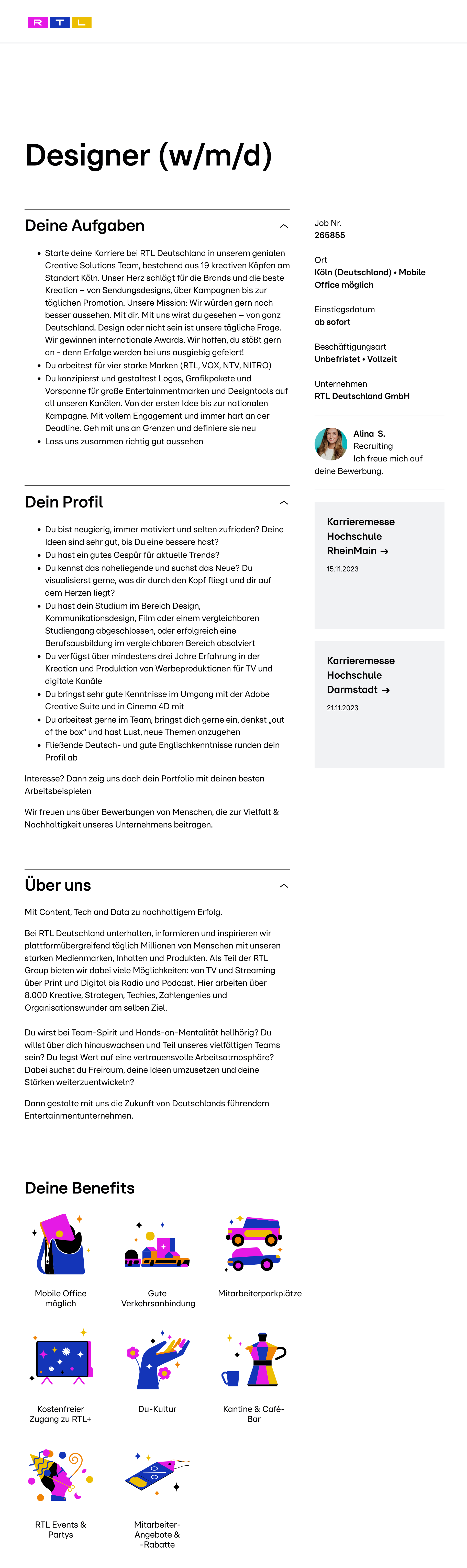 Designer (w/m/d)
