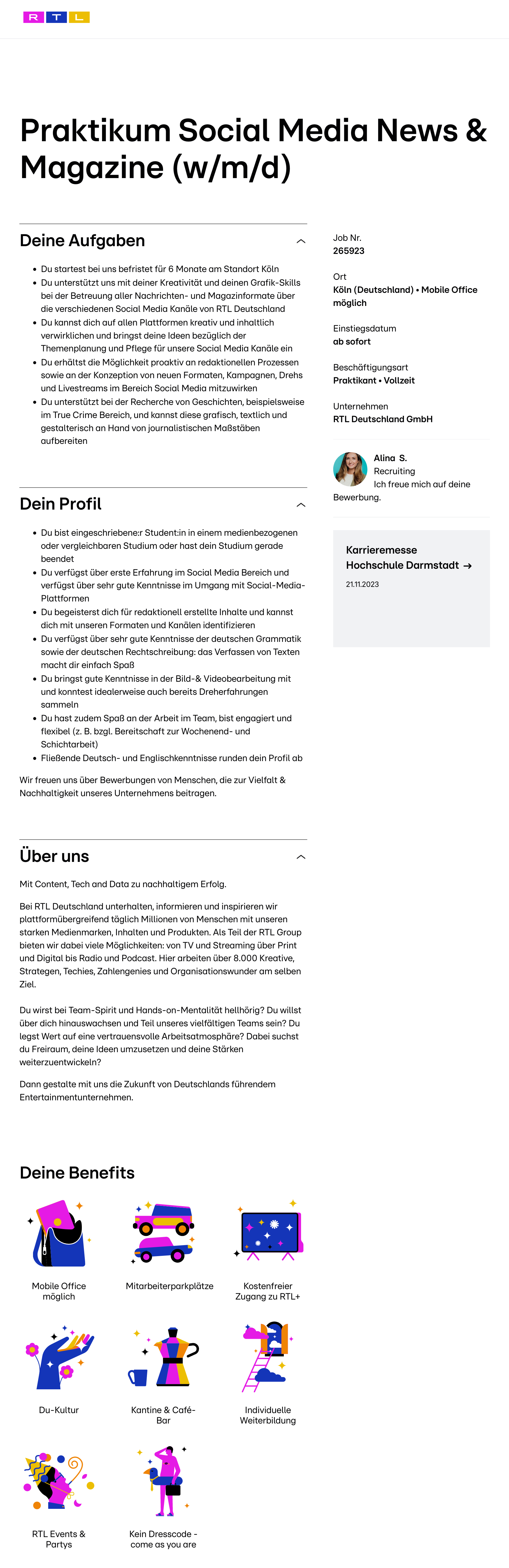 Praktikum Social Media News & Magazine