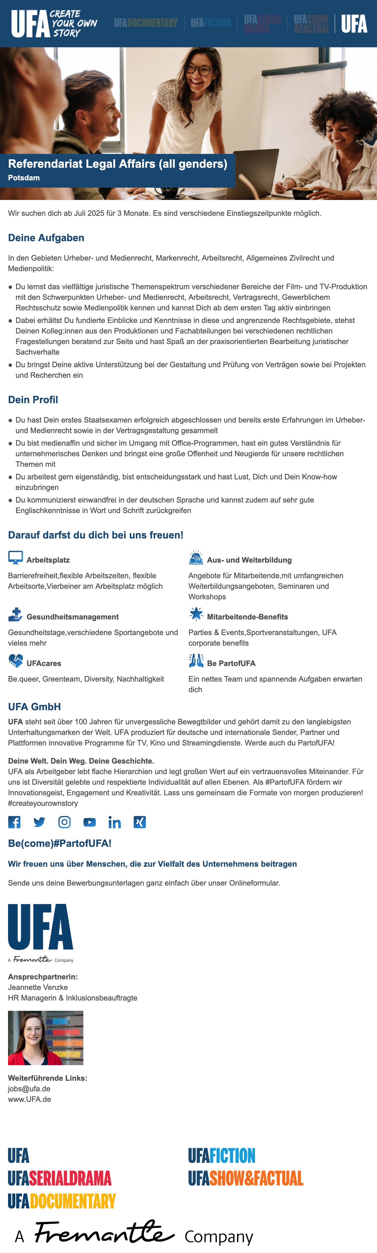 Referendariat Legal Affairs (all genders)