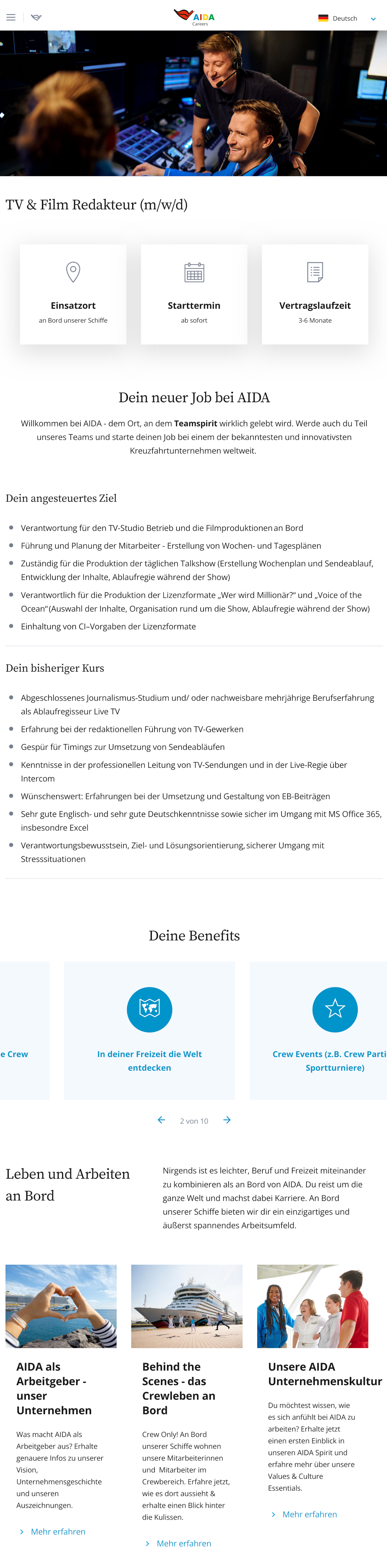  TV & Film Redakteur (m/w/d)