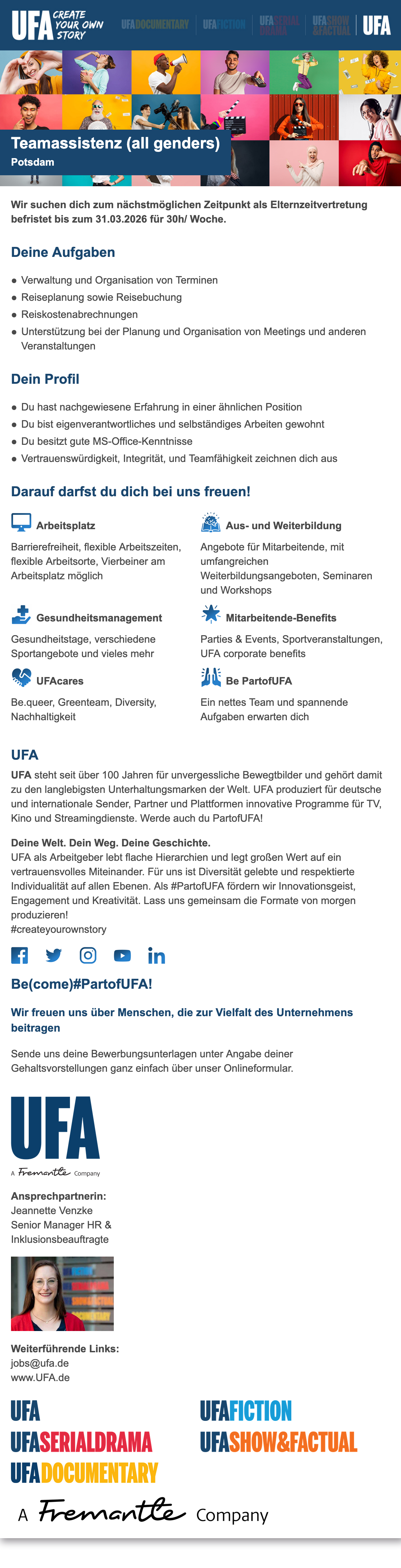 Teamassistenz (all genders)