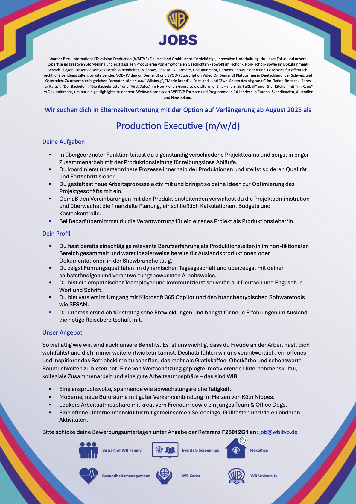 Production Executive (m/w/d)
