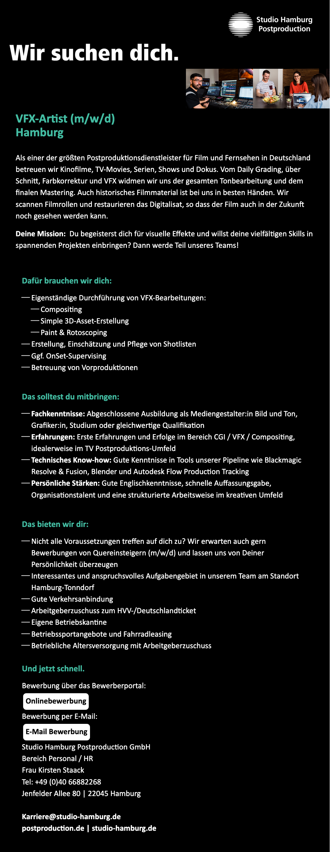 VFX-Artist (m/w/d)