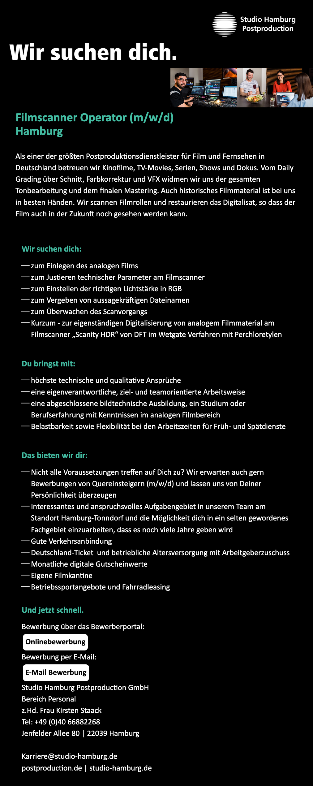 Filmscanner Operator (m/w/d)