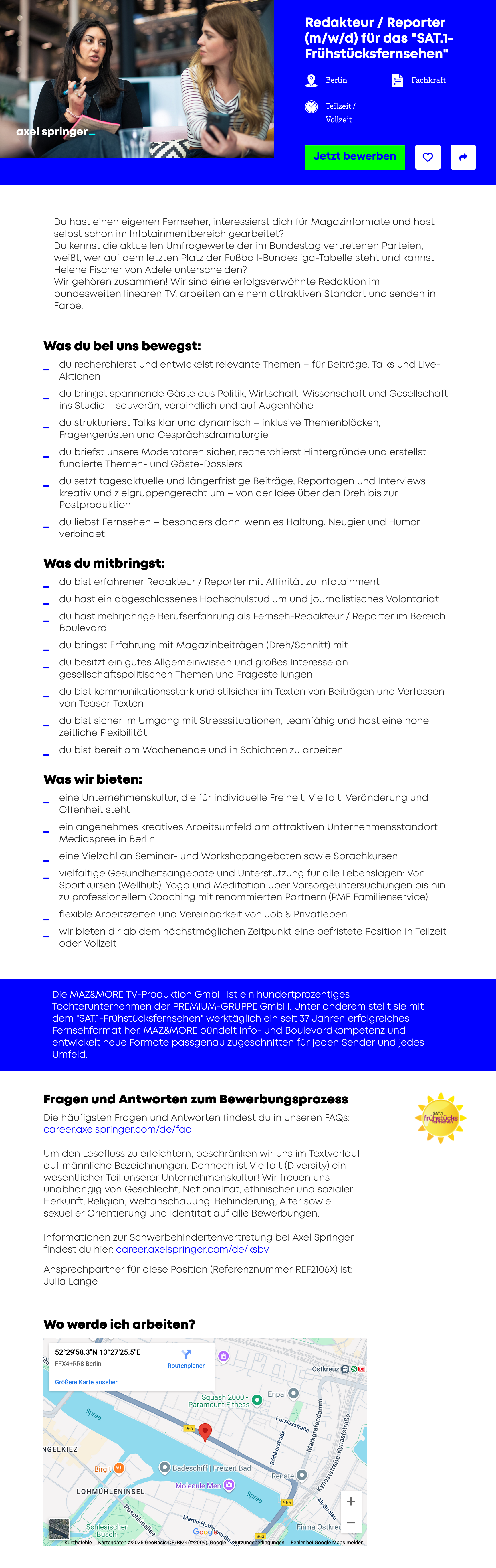 Redakteur / Reporter (m/w/d) für das 