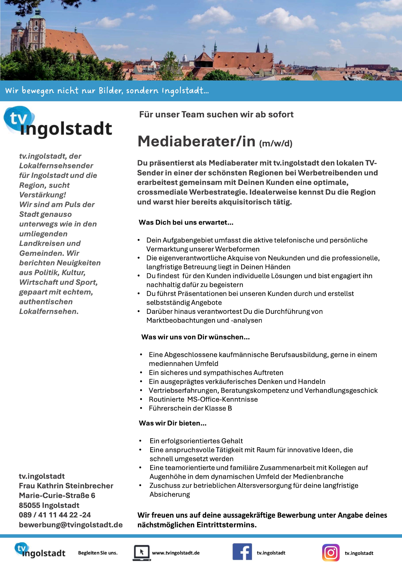 Mediaberater/in (m/w/d)