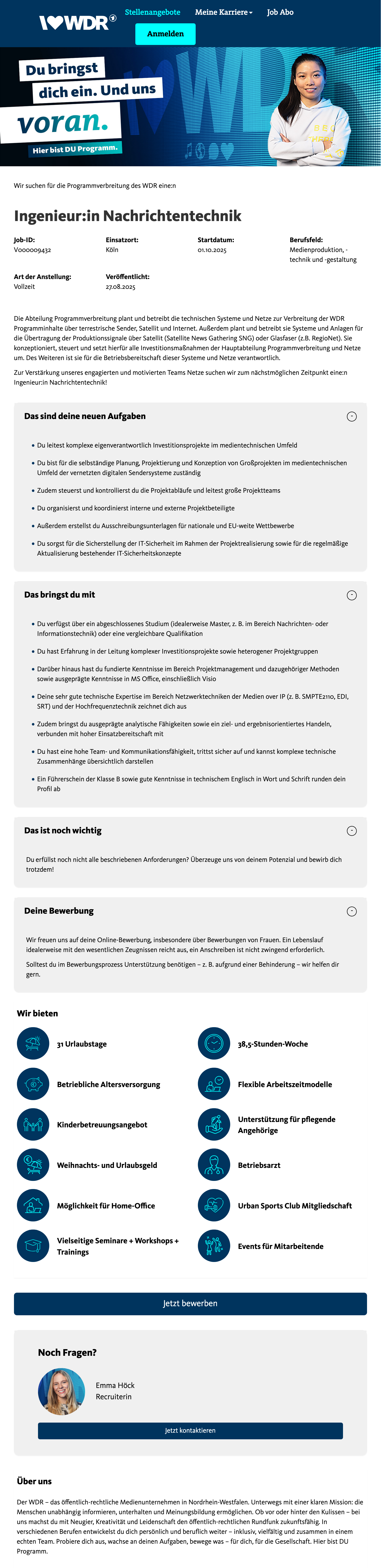 IngenieurIn Nachrichtentechnik