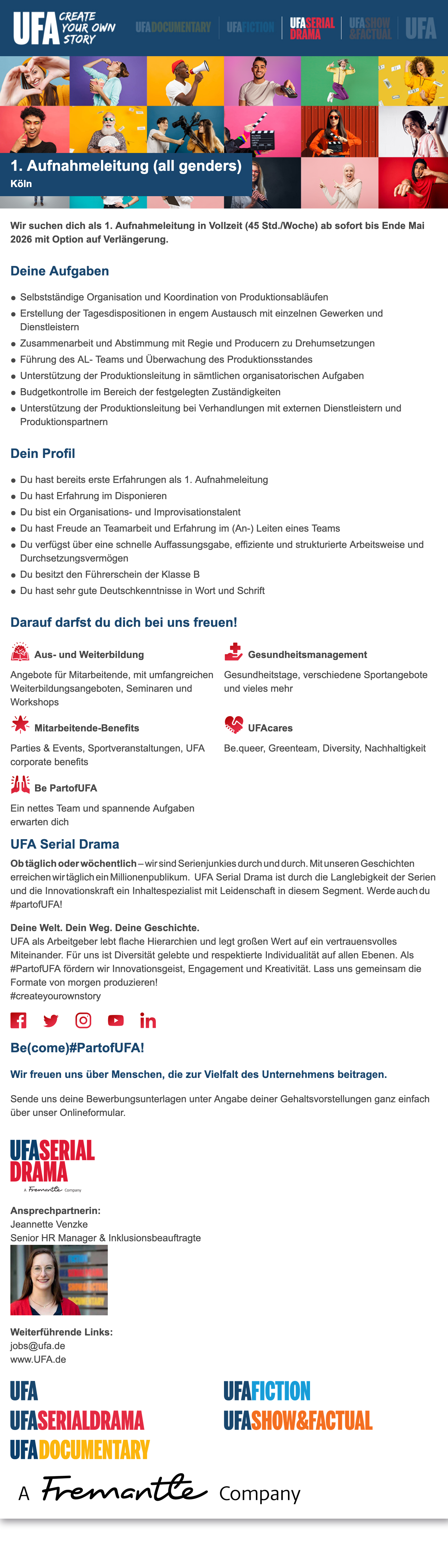 1. Aufnahmeleitung