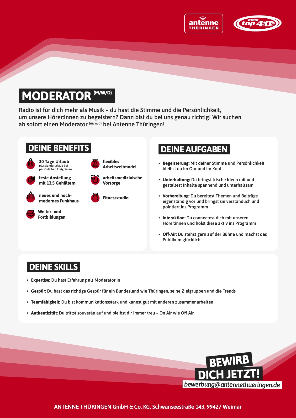 Moderator (m/w/d)