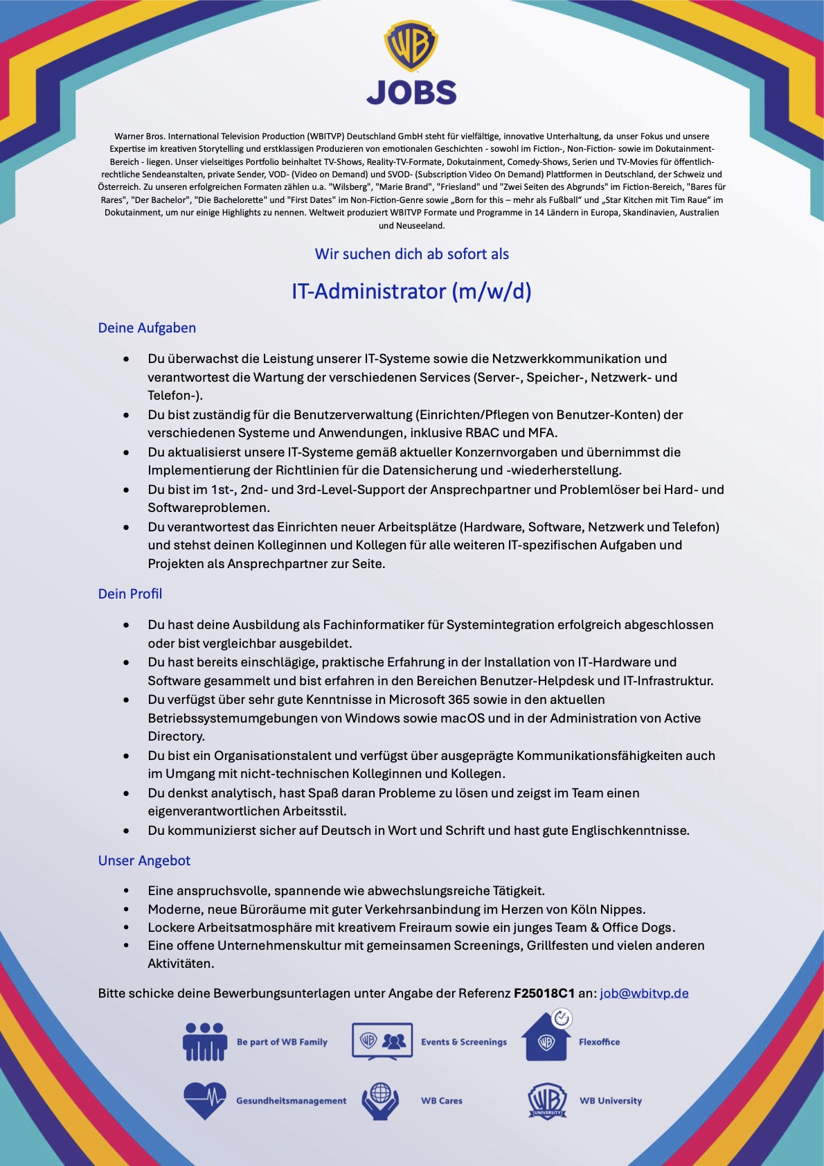 IT-Administrator (m/w/d)