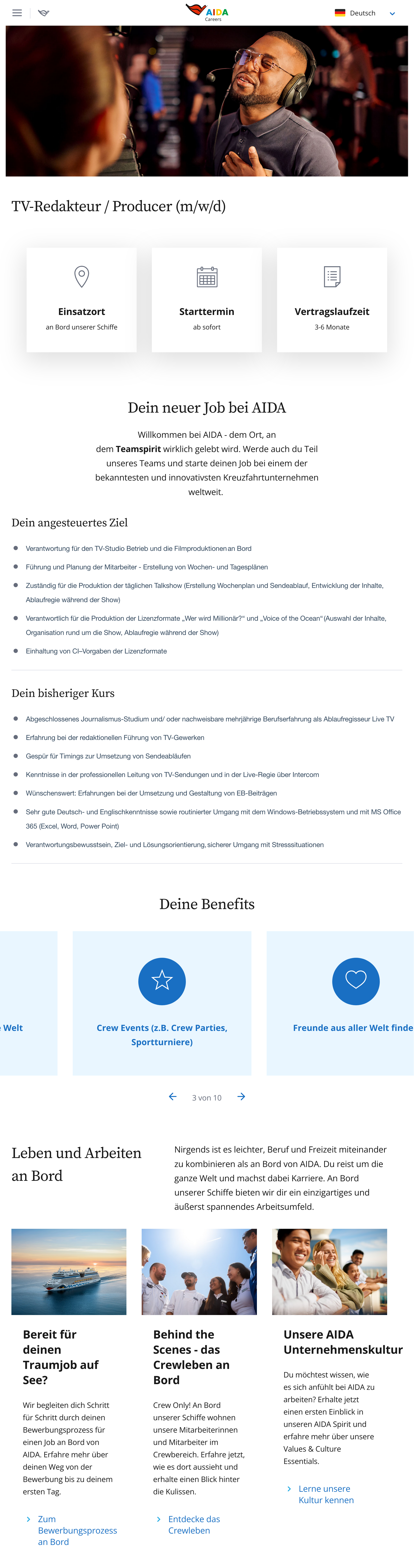 TV-Redakteur / Producer (m/w/d)