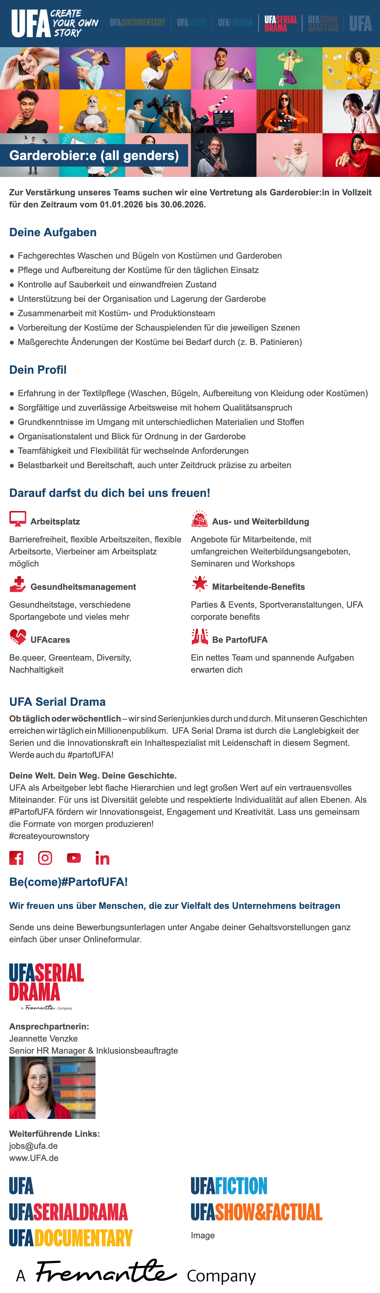 Garderobier:e (all genders)