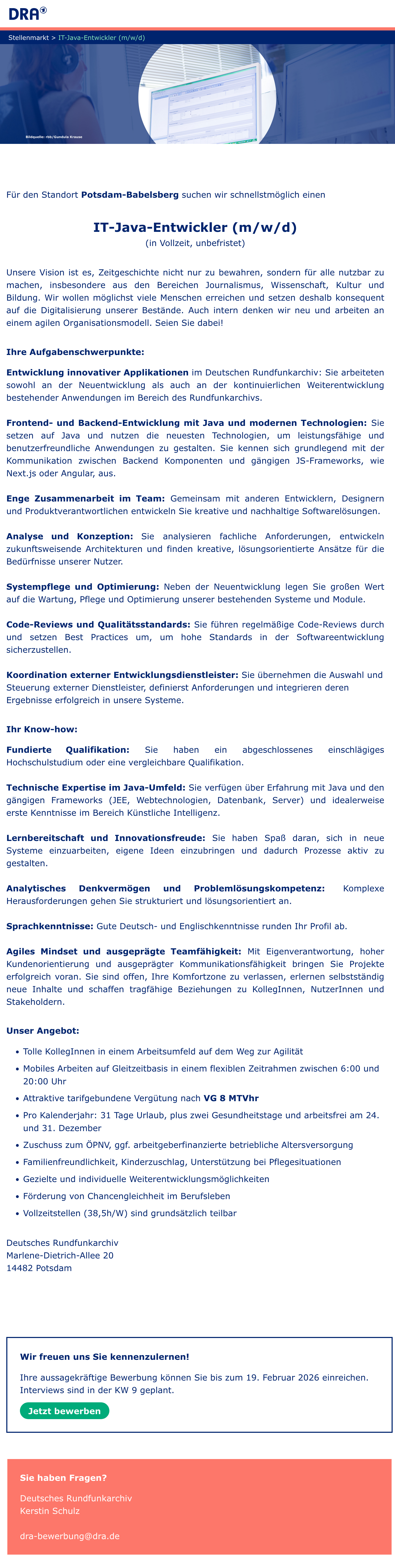 IT-Java-Entwickler (m/w/d)