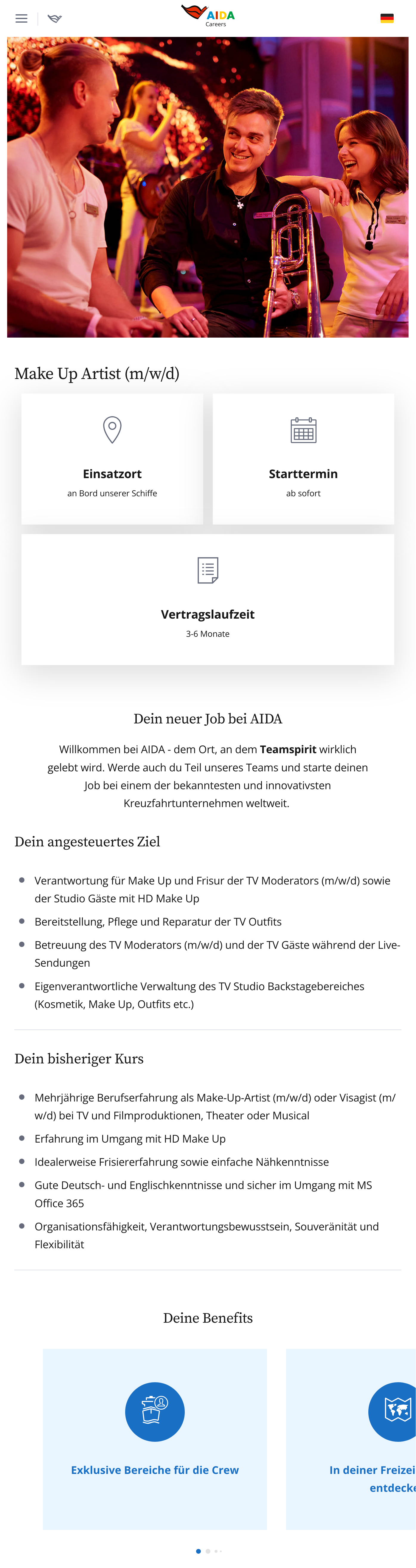 Make Up Artist (m/w/d)