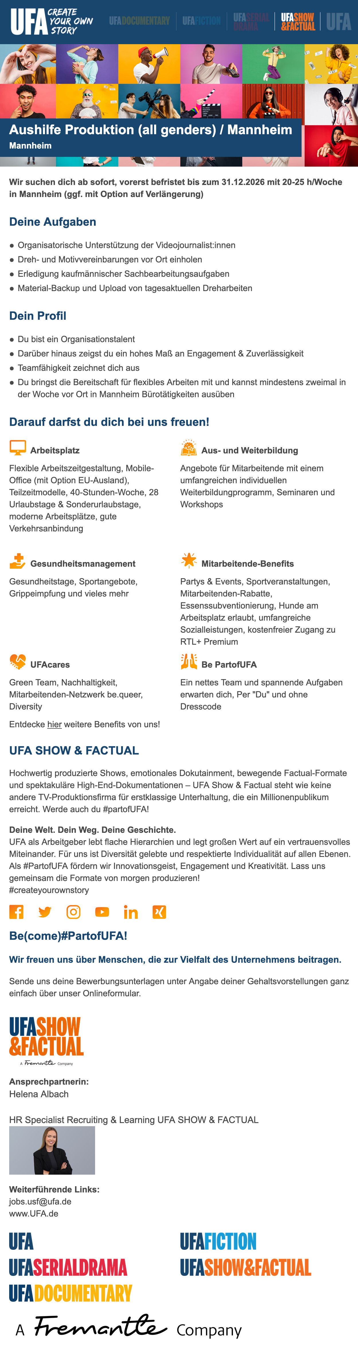 Aushilfe Produktion (all genders)