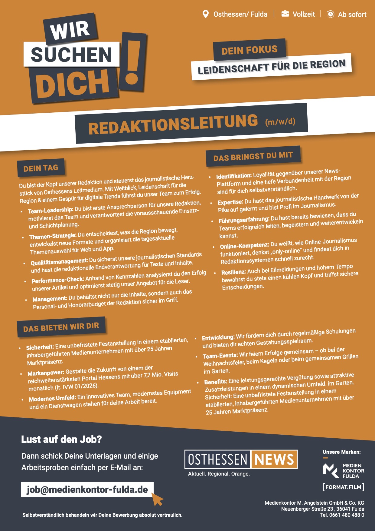 Redaktionsleitung (m/w/d)