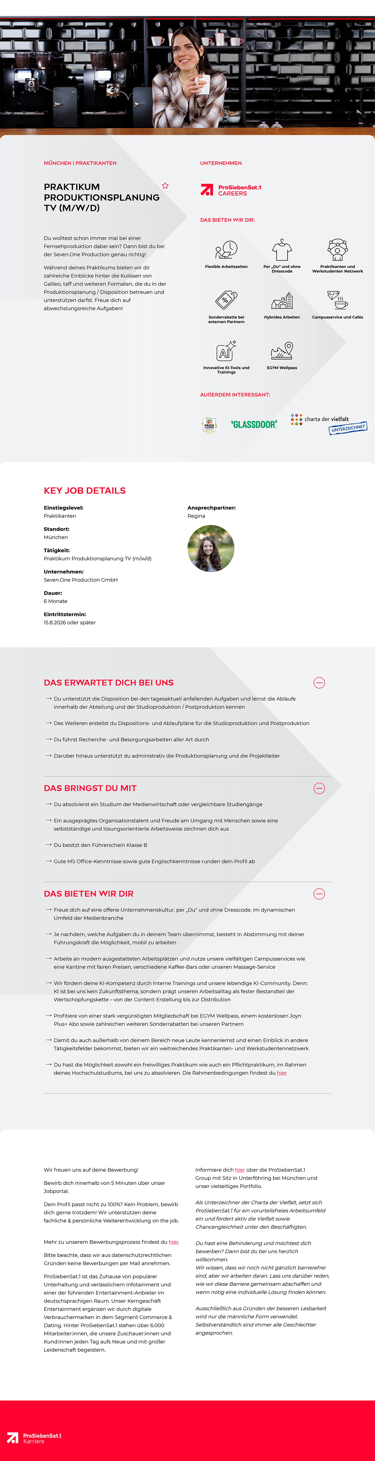 Praktikum Produktionsplanung TV (m/w/d)