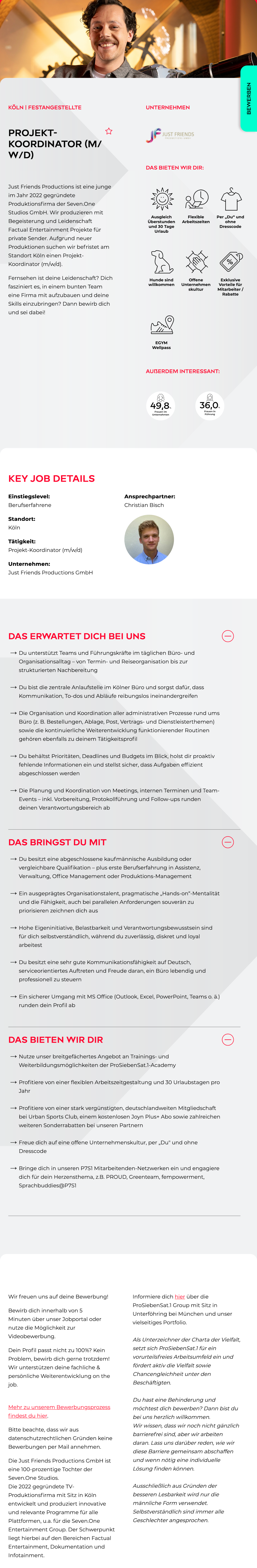 Projekt-Koordinator (m/w/d)