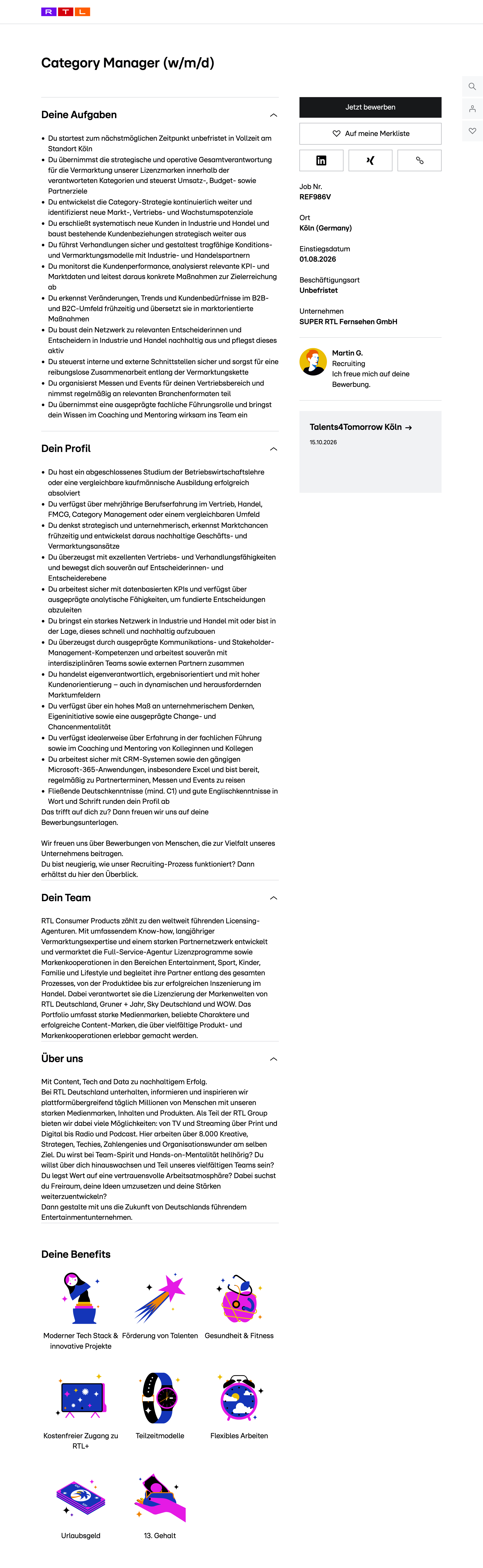 Category Manager (w/m/d)