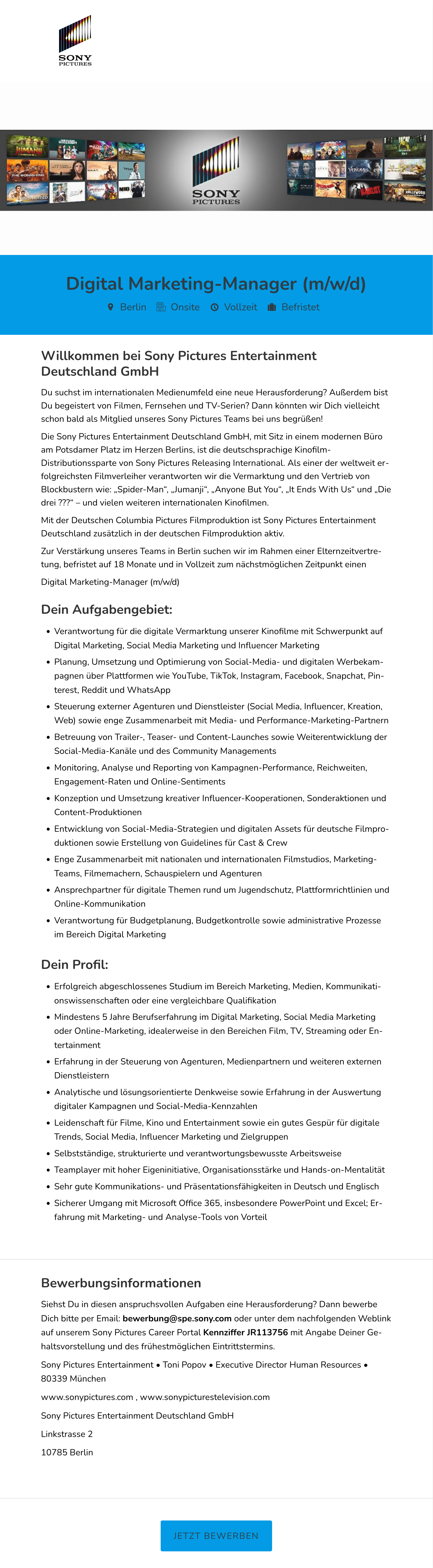 Digital Marketing-Manager (m/w/d)