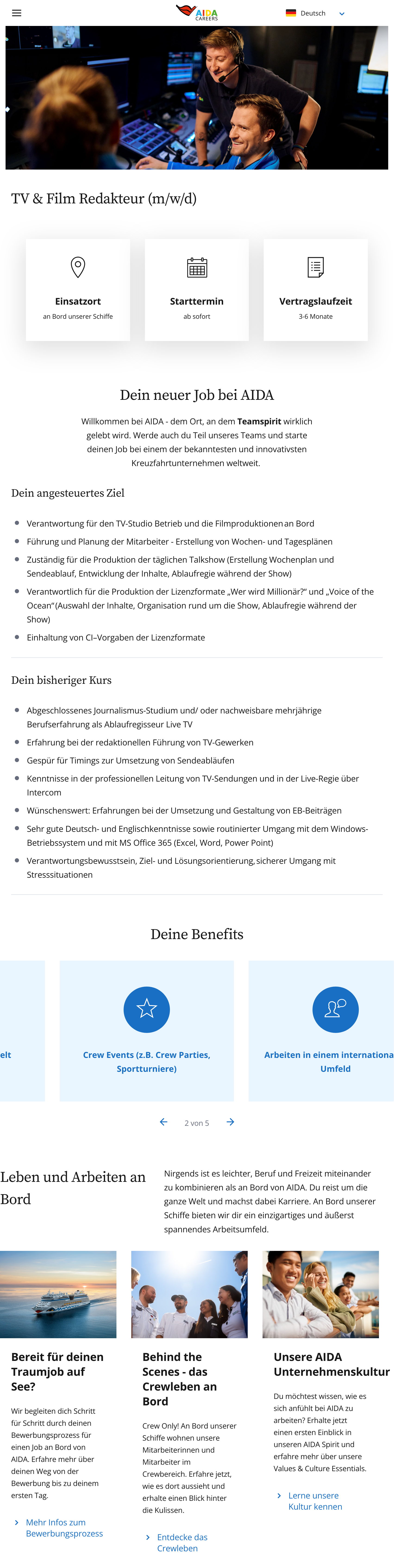 TV & Film Redakteur (m/w/d)