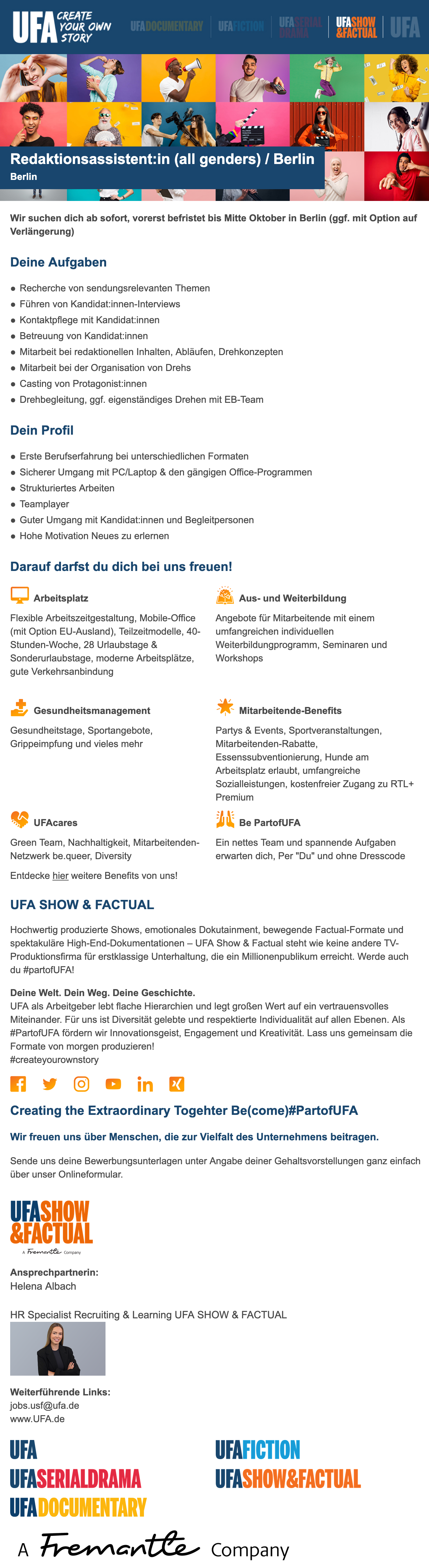 Redaktionsassistent:in (all genders)