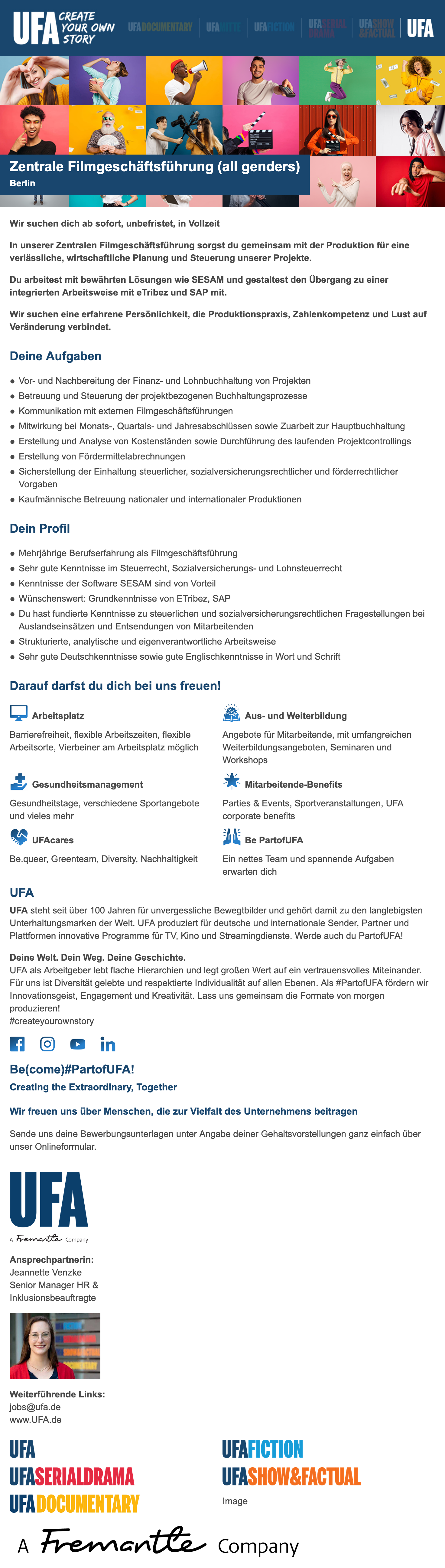 Zentrale Filmgeschäftsführung (all genders)