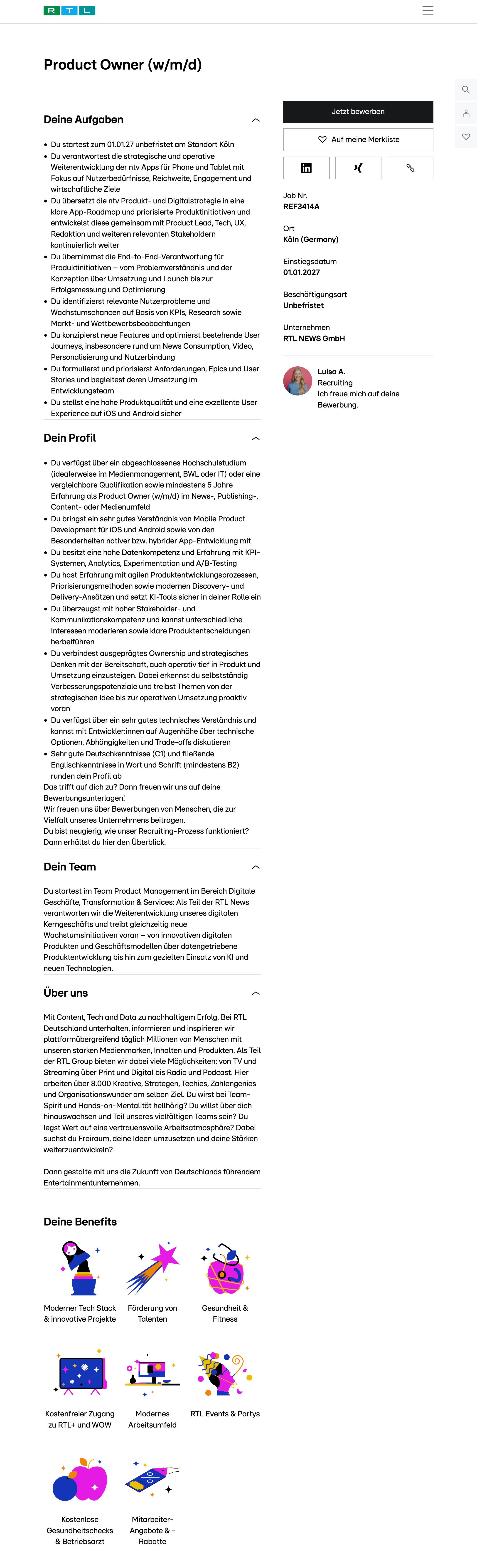Product Owner (w/m/d)